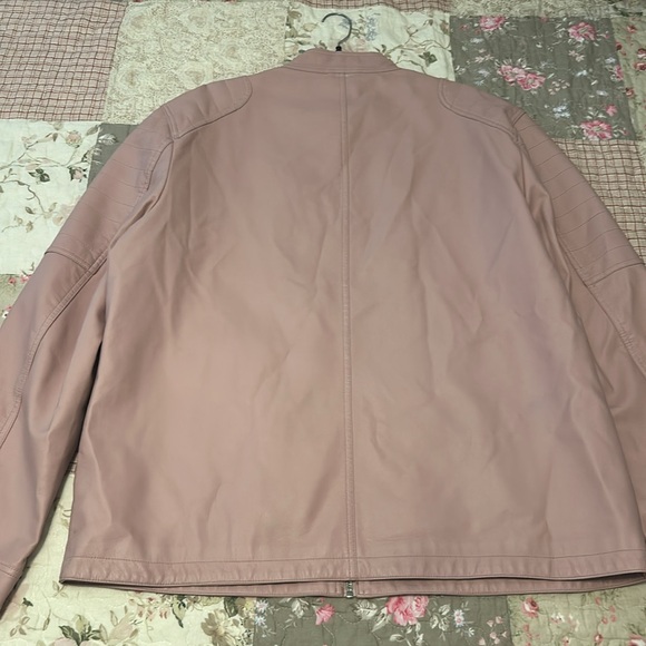 Pink Leather Jacket - Picture 3 of 3